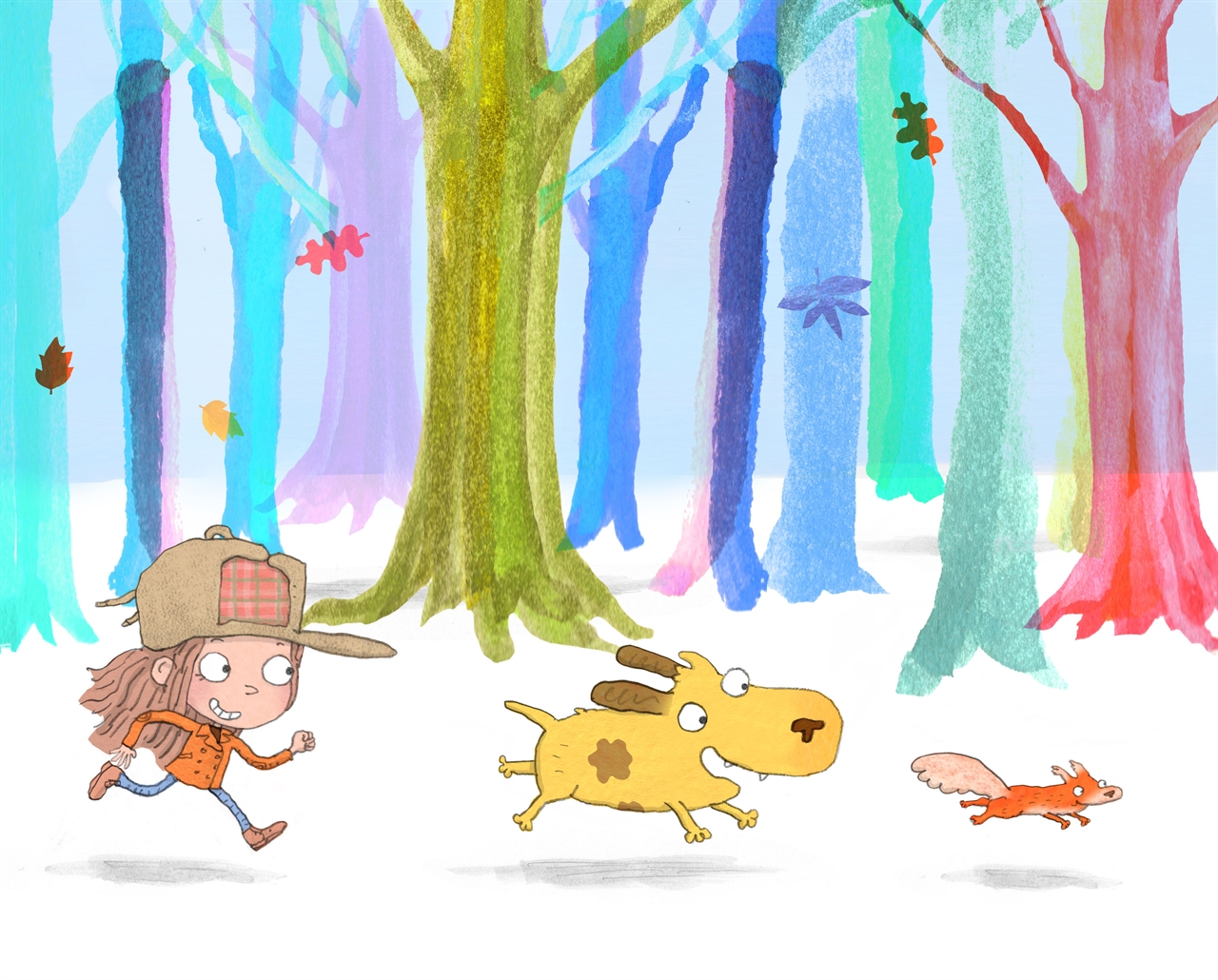 celebrate-picture-books-picture-book-review-douglas-you-need-glasses-chasing-squirrel