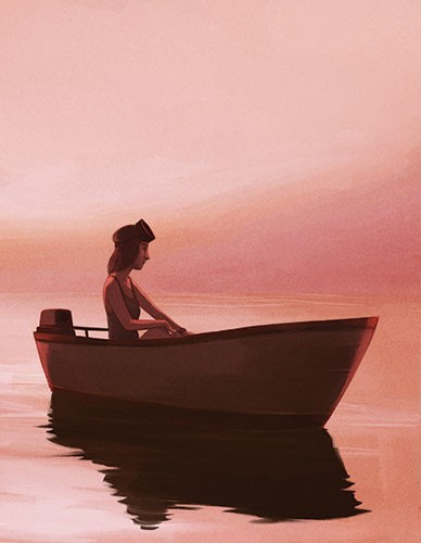 celebrate-picture-books-picture-book-review-swimming-with-sharks-sunset