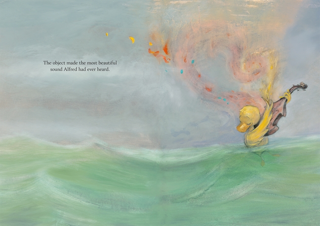 celebrate-picture-books-picture-book-review-the-unexpected-love-story-of-alfred-fiddleducling-finds-fiddle