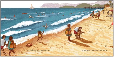 celebrate-picture-books-picture-book-review-twenty-yawns-lucy-running-on-beach