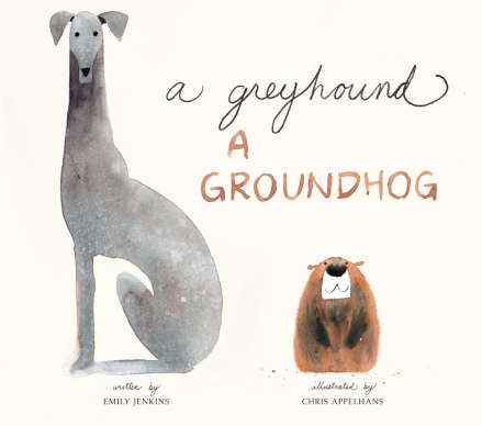 celebrate-picture-books-picture-book-review-a-greyhound-a-groundhog-cover