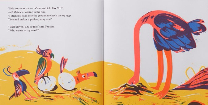 celebrate-picture-books-picture-book-review-are-you-a-monkey-ostrich-head-in-sand