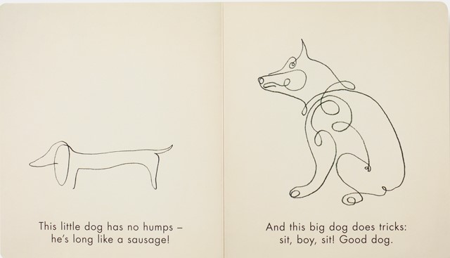 celebrate-picture-books-picture-book-review-birds-&-other-animals-with-pablo-picasso-dogs