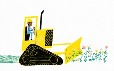 celebrate-picture-books-picture-book-review-the-smallest-girl-in-the-smallest-grade-bulldozer