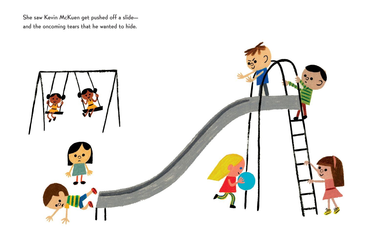 celebrate-picture-books-picture-book-review-the-smallest-girl-in-the-smallest-grade-slide