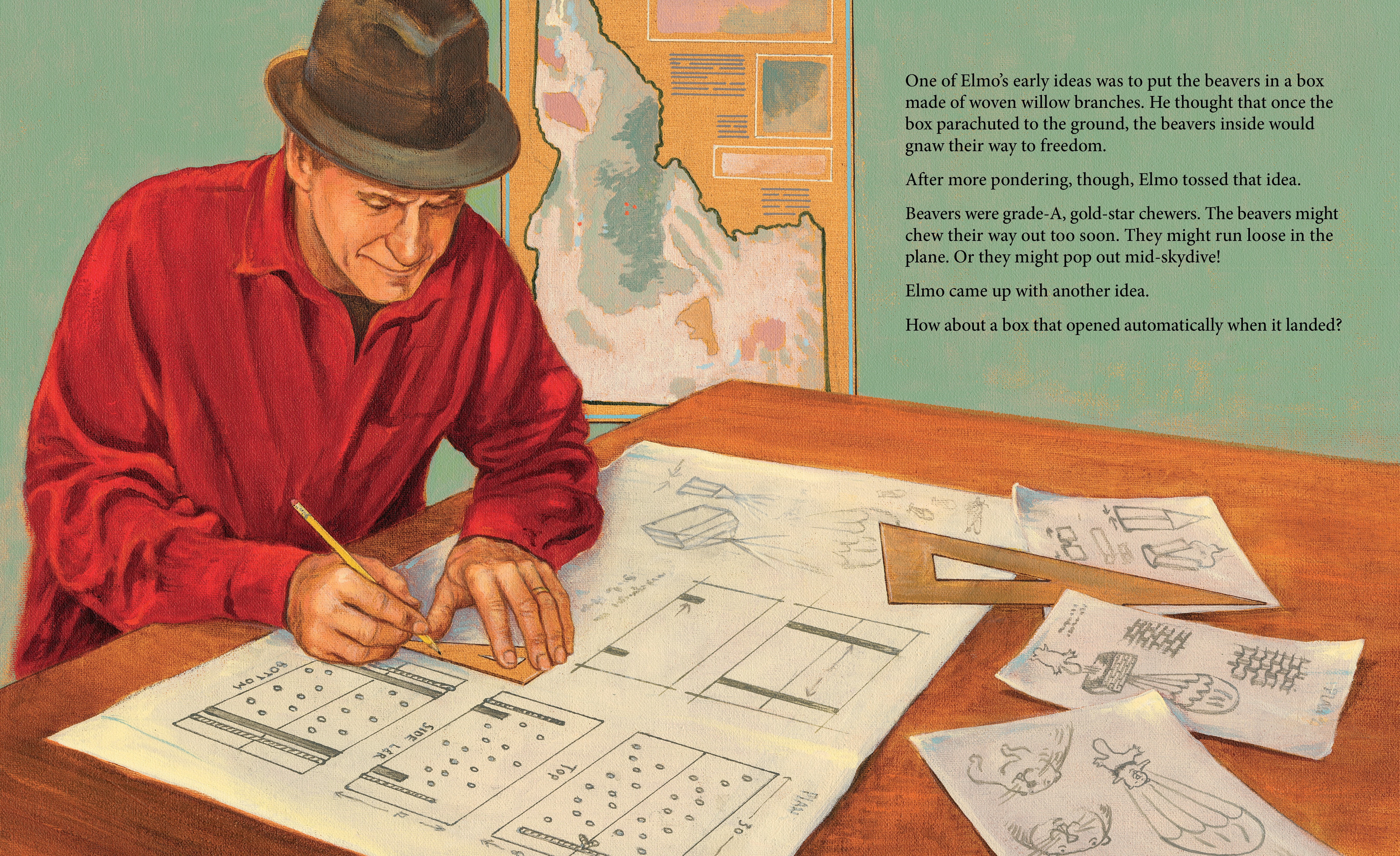 celebrate-picture-books-picture-book-review-the-skydiving-beavers-a-true-tale-plans