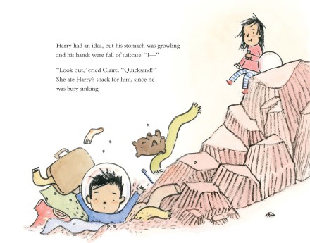 celebrate-picture-books-picture-book-review-harry-and-clare's-amazing-staycation-lava