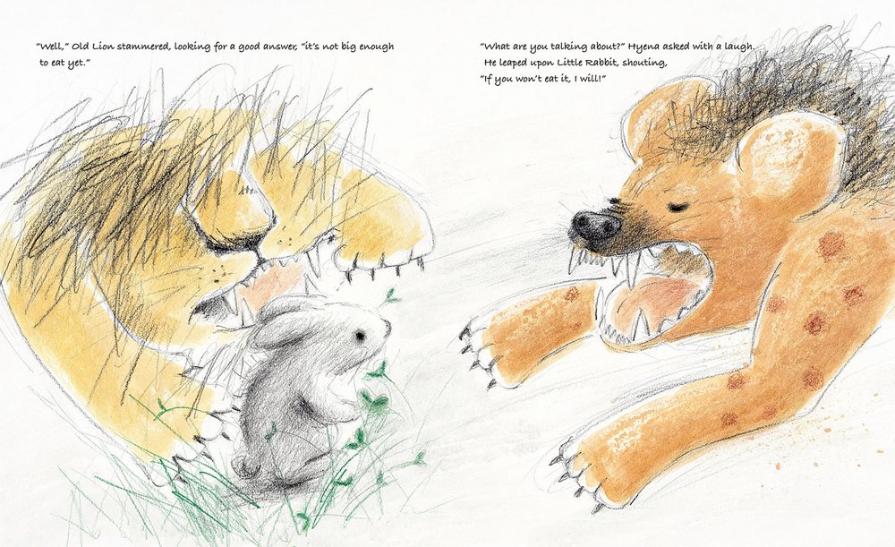 celebrate-picture-books-picture-book-review-old-lion-and-little-rabbit-hyenna