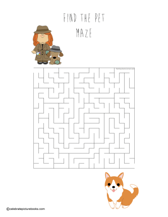 celebrate-picture-books-picture-book-review-find-the-pet-maze