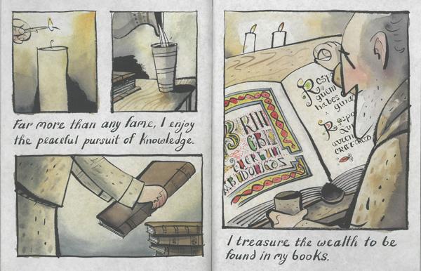 celebrate-pciture-books-picture-book-review-The-White-Cat-and-the-Monk-books