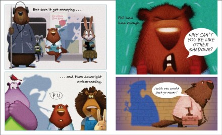 celebrate-picture-books-picture-book-review-groundhog's-runaway-shadow-shadow-annoying
