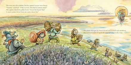 celebrate-picture-books-picture-book-review-ned-the-knitting-pirate-taking-the-loot