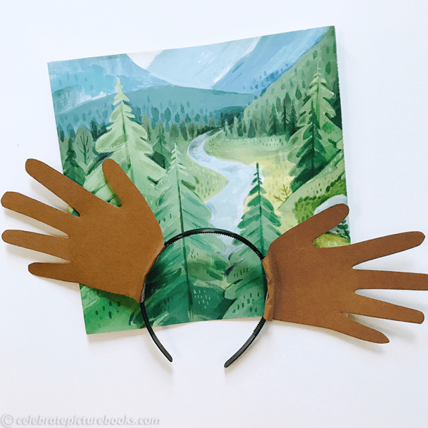 celebrate-picture-books-picture-book-review-hand-print-moose-antlers-headband
