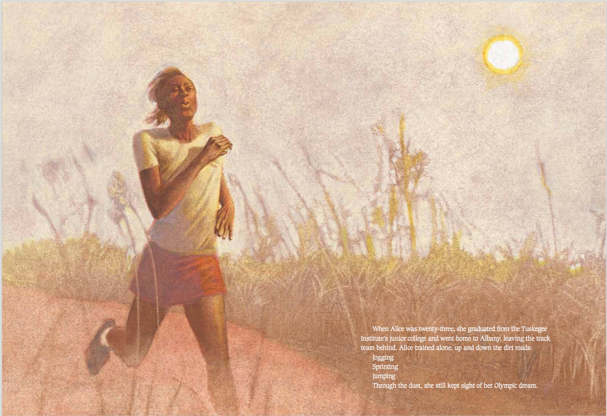 celebrate-picture-books-picture-book-review-queen-of-the-track-running