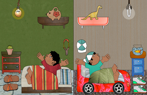 celebrate-picture-books-picture-book-review-dear-primo-a-letter-to-my-cousin-same-idea