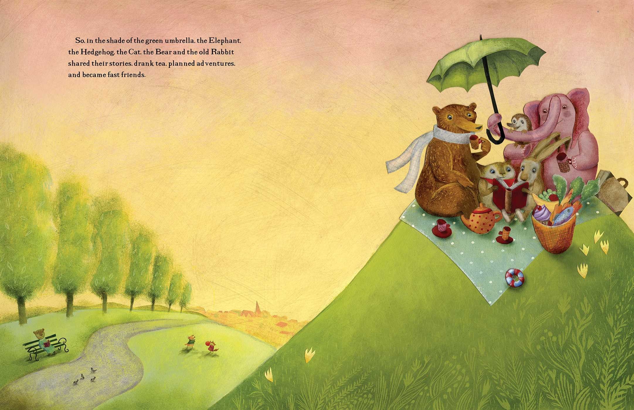 celebrate-picture-books-picture-book-review-the-green-umbrella-friends