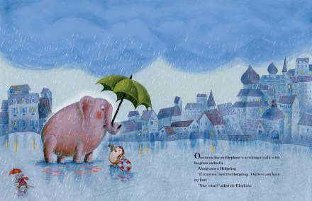 celebrate-picture-books-picture-book-review-the-green-umbrella-hedgehog
