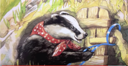 celebrate-picture-books-picture-book-review-the-scarecrow's-hat-badger