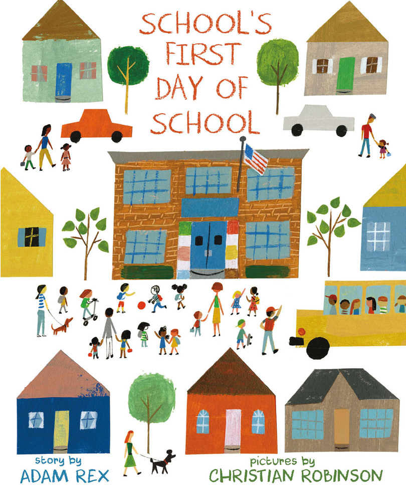 celebrate-picture-books-picture-book-review-school's-first-day-of-school-cover