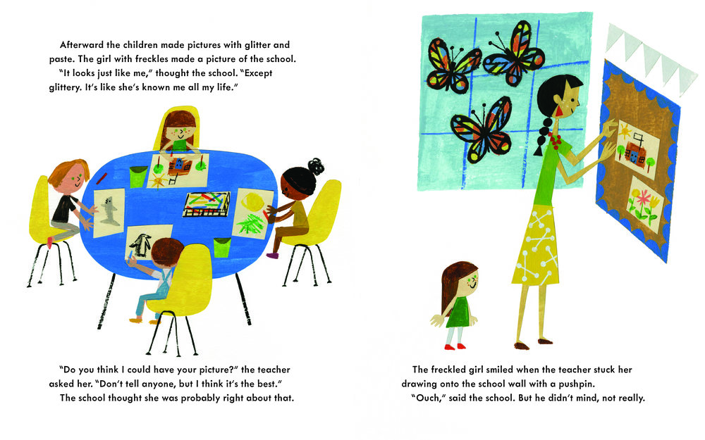 celebrate-picture-books-picture-book-review-school's-first-day-of-school-girl's-picture