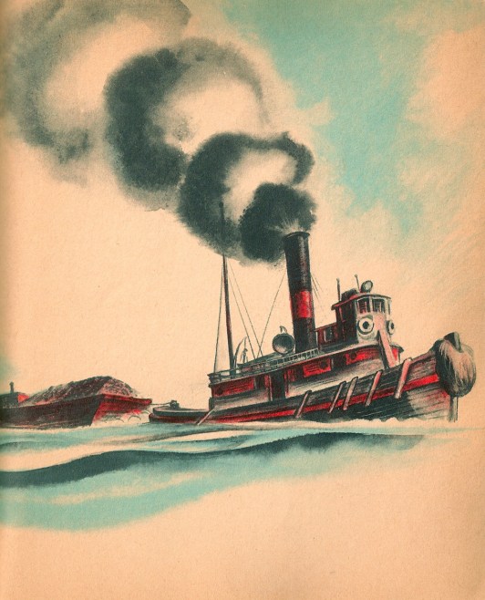 celebrate-picture-books-picture-book-review-the-little-red-lighthouse-and-the-great-gray-bridge-tugboat