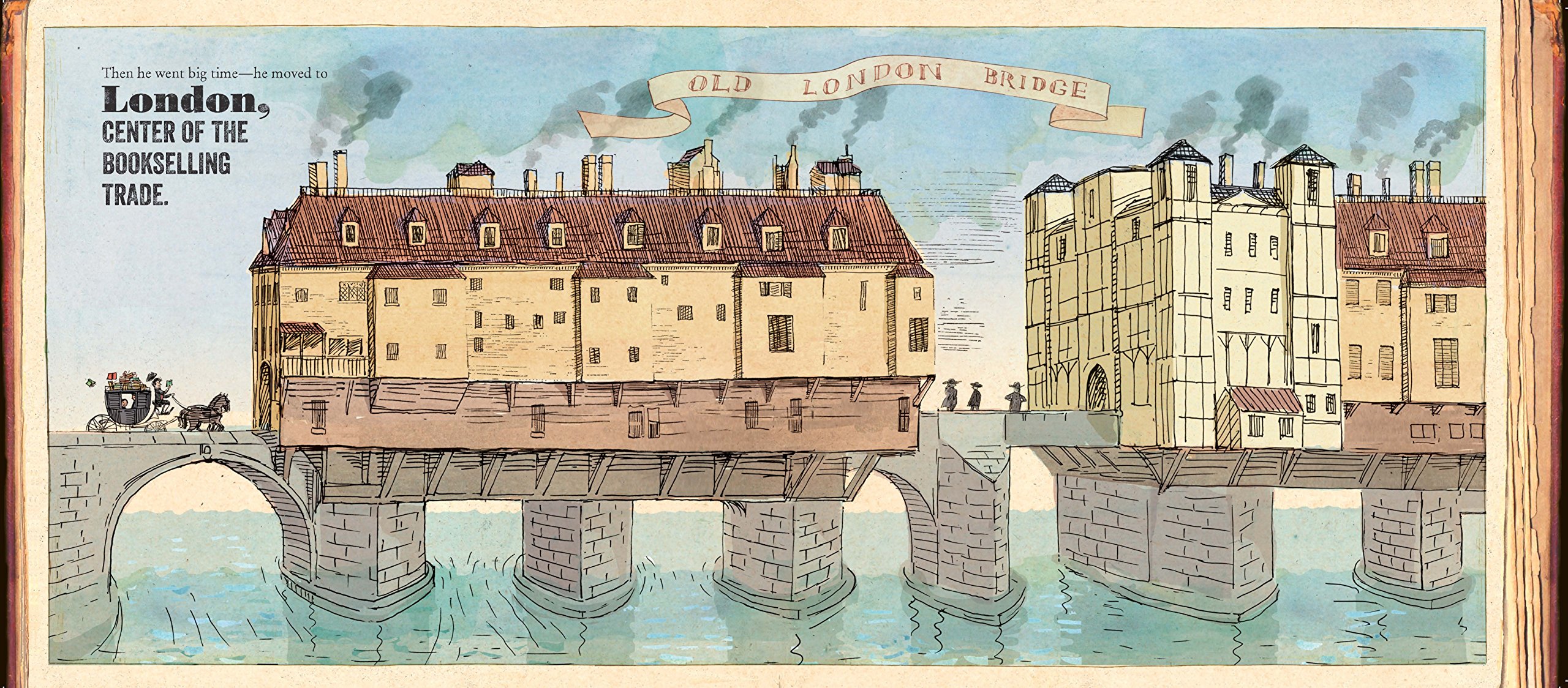 celebrate-picture-books-picture-book-review-balderdash!-john-newbery-and-the-boisterous-birth-of-children's-books-going-to-london