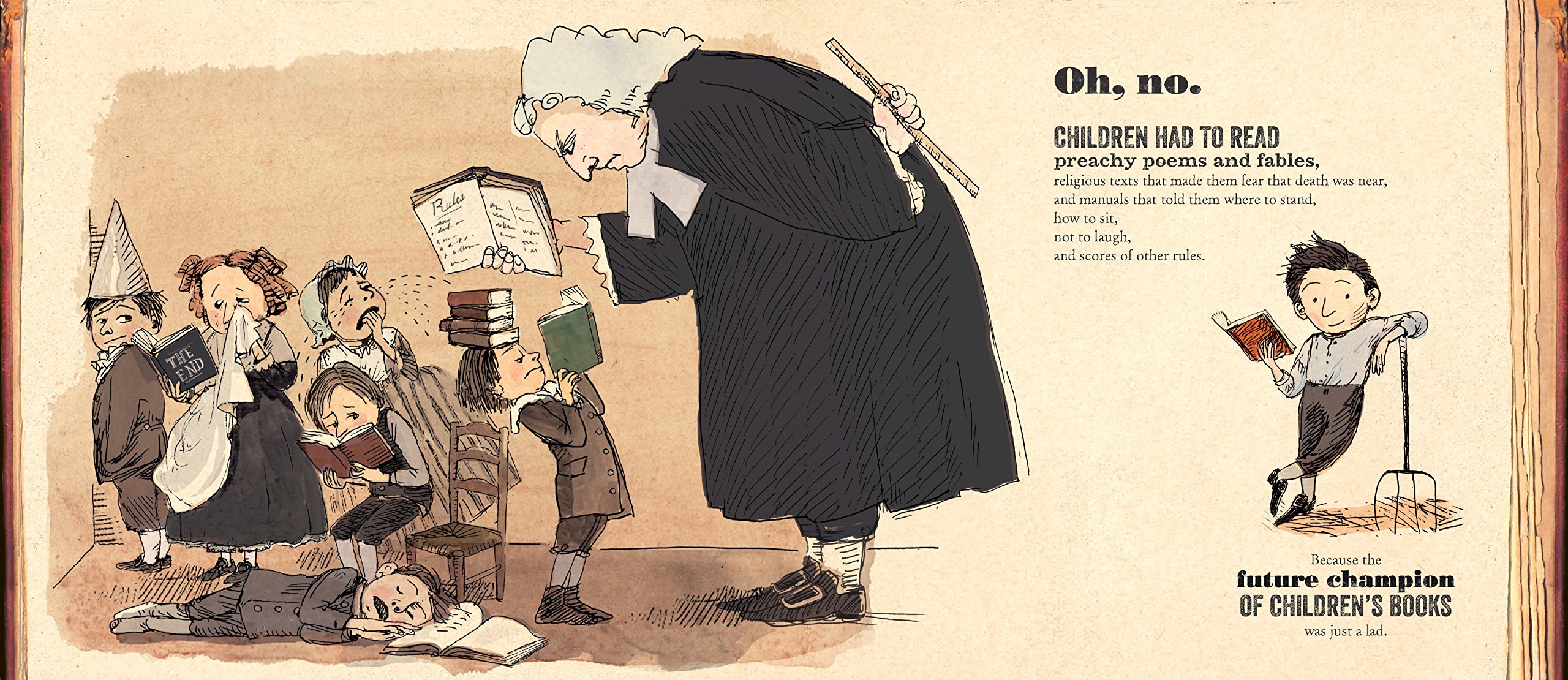 celebrate-picture-books-picture-book-review-balderdash!-john-newbery-and-the-boisterous-birth-of-children's-books-old-style-books