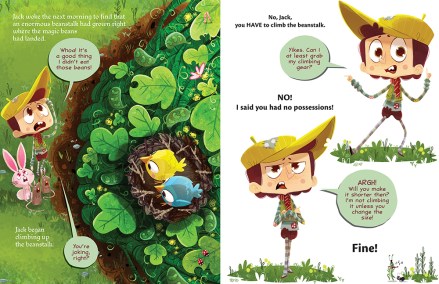 celebrate-picture-books-picture-book-review-it's-not-jack-and-the-beanstalk-beanstalk-grows