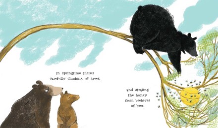 celebrate-picture-books-picture-book-review-the-curious-cares-of-bears-honey