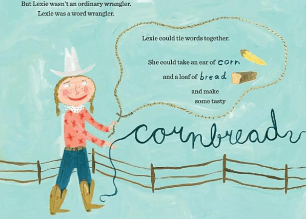 celebrate-picture-books-picture-book-review-lexie-the-word-wrangler-cornbread
