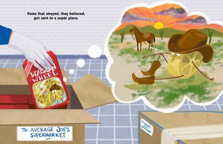 celebrate-picture-books-picture-book-review-the-great-pasta-escape-western-scene