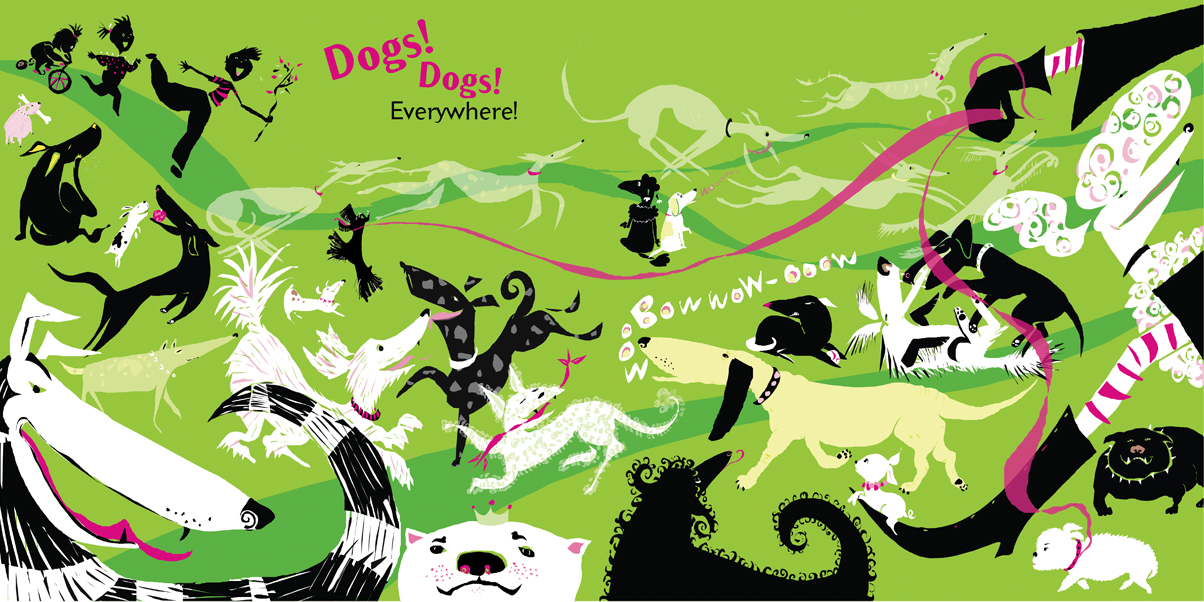 celebrate-picture-books-picture-book-review-don't-lick-the-dog-dogs-everywhere