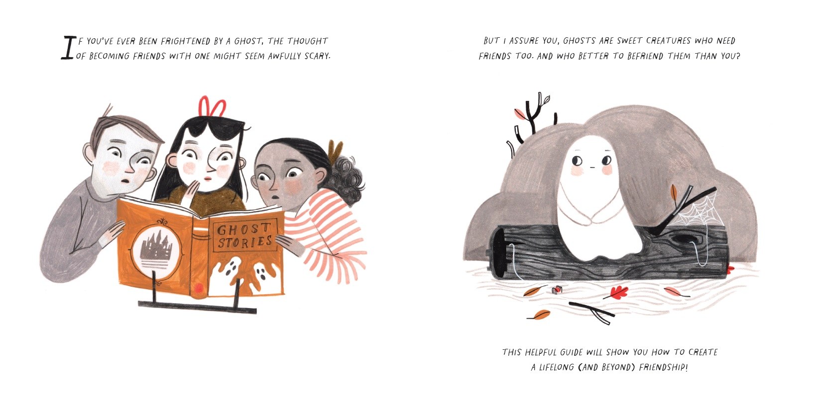 celebrate-picture-books-picture-book-review-how-to-make-friends-with-a-ghost-on-log