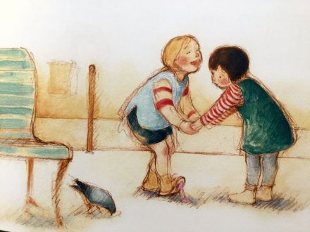 celebrate-picture-books-picture-book-review-molly-and-mae-gum-stuck