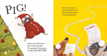 celebrate-picture-books-picture-book-review-pig-the-elf-pig's-list