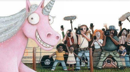 celebrate-picture-books-picture-book-review-thelma-the-unicorn-adoring-crowds