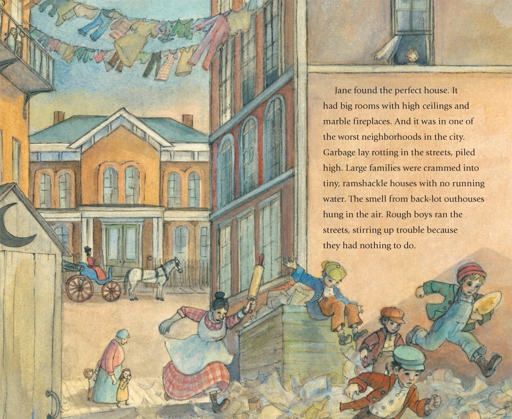 celebrate-picture-books-picture-book-the-house-that-jane-built-Chicago-neighborhood