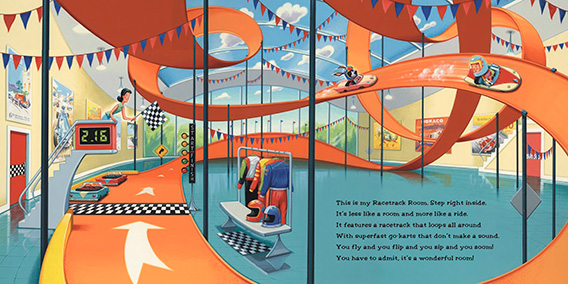 celebrate-picture-books-picture-book-review-if-i-built-a-house-racetrack-room