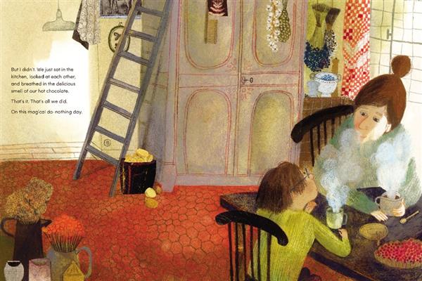 celebrate-picture-books-picture-book-review-on-a-magical-do-nothing-day-hot-chocolate