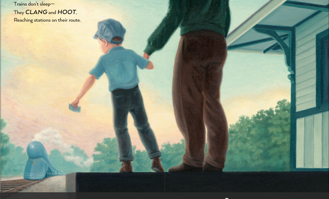 celebrate-picture-books-picture-book-review-trains-don't-sleep-station