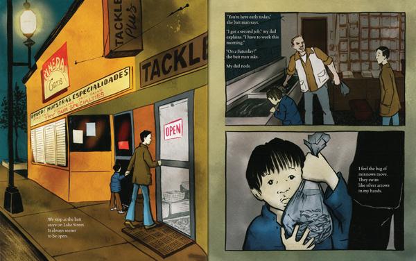 celebrate-picture-books-picture-book-review-a-different-pond-bait-shop