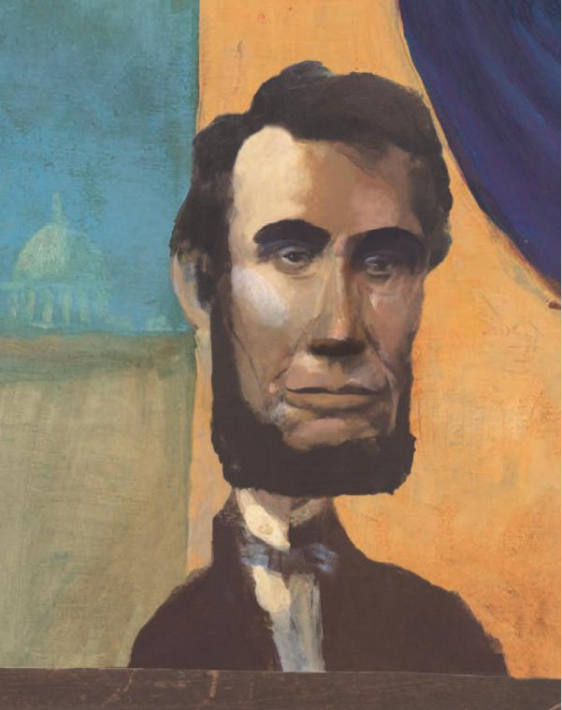 celebrate-picture-books-picture-book-review-lincoln-tells-a-joke-lincoln-portrait