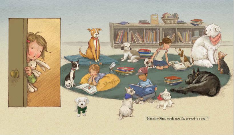 celebrate-picture-books-picture-book-review-madeline-finn-and-the-library-dog-reading-rug
