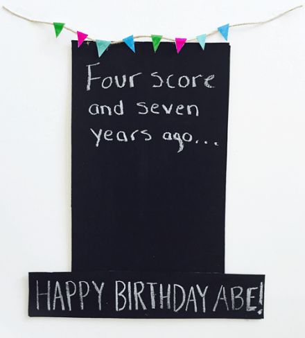 celebrate-picture-books-picture-book-review-abraham-lincoln's-stovepipe-hat-chalkboard