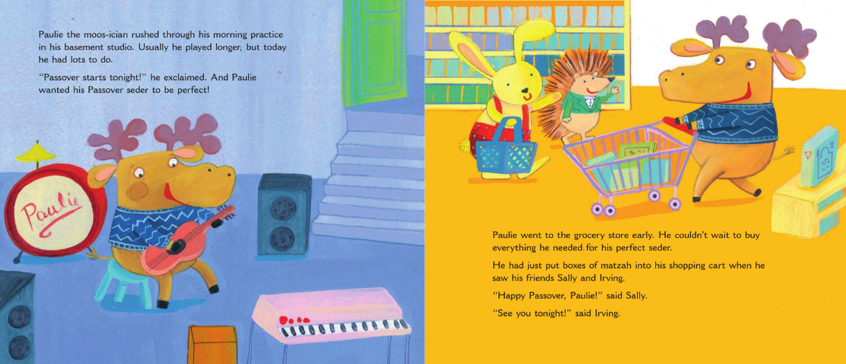 celebrate-picture-books-picture-book-review-paulie's-passover-predicament-studio