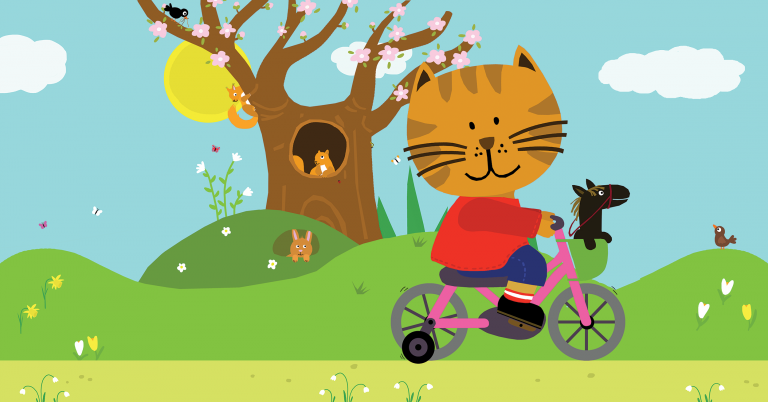 celebrate-picture-books-picture-book-review-sammy-in-the-spring-bike
