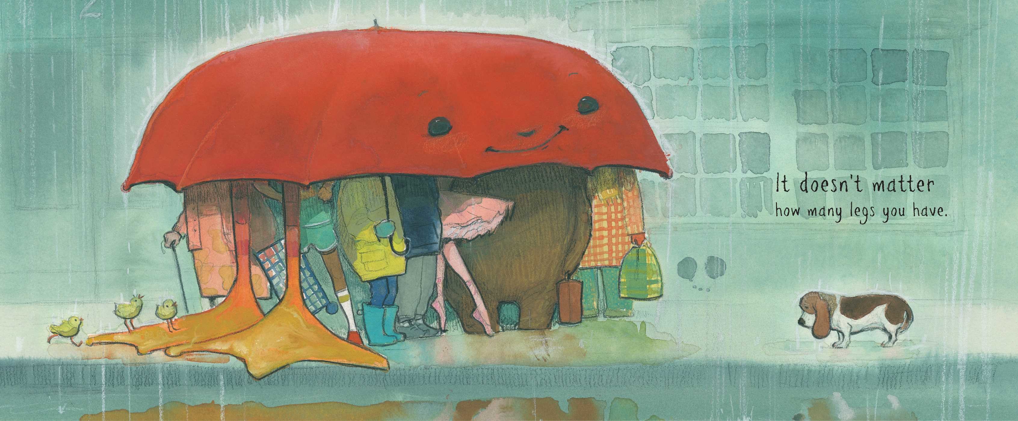 celebrate-picture-books-picture-book-review-the-big-umbrella-a-group