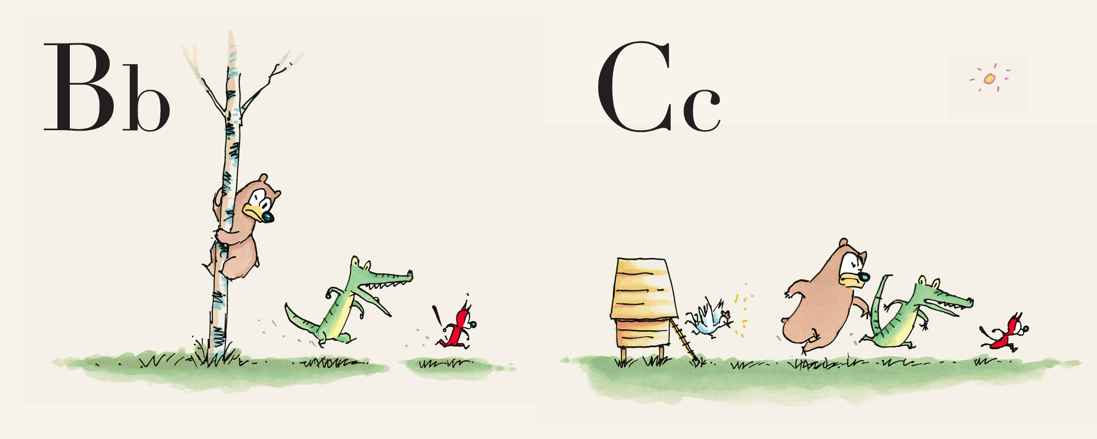 celebrate-picture-books-picture-book-review-the-little-red-cat-who-ran-away-and-learned-his-abc's-the-hard-way-b-c