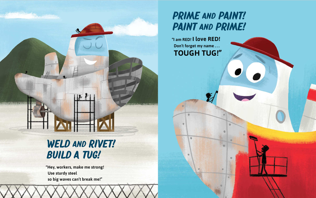 celebrate-picture-books-picture-book-review-tough-tug-being-built