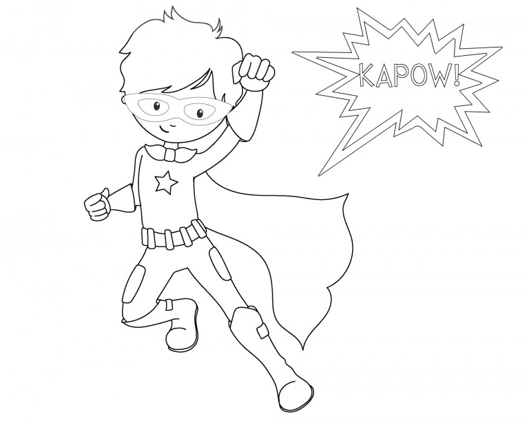 celebrate-picture-books-picture-book-review-kapow-superhero-coloring-page